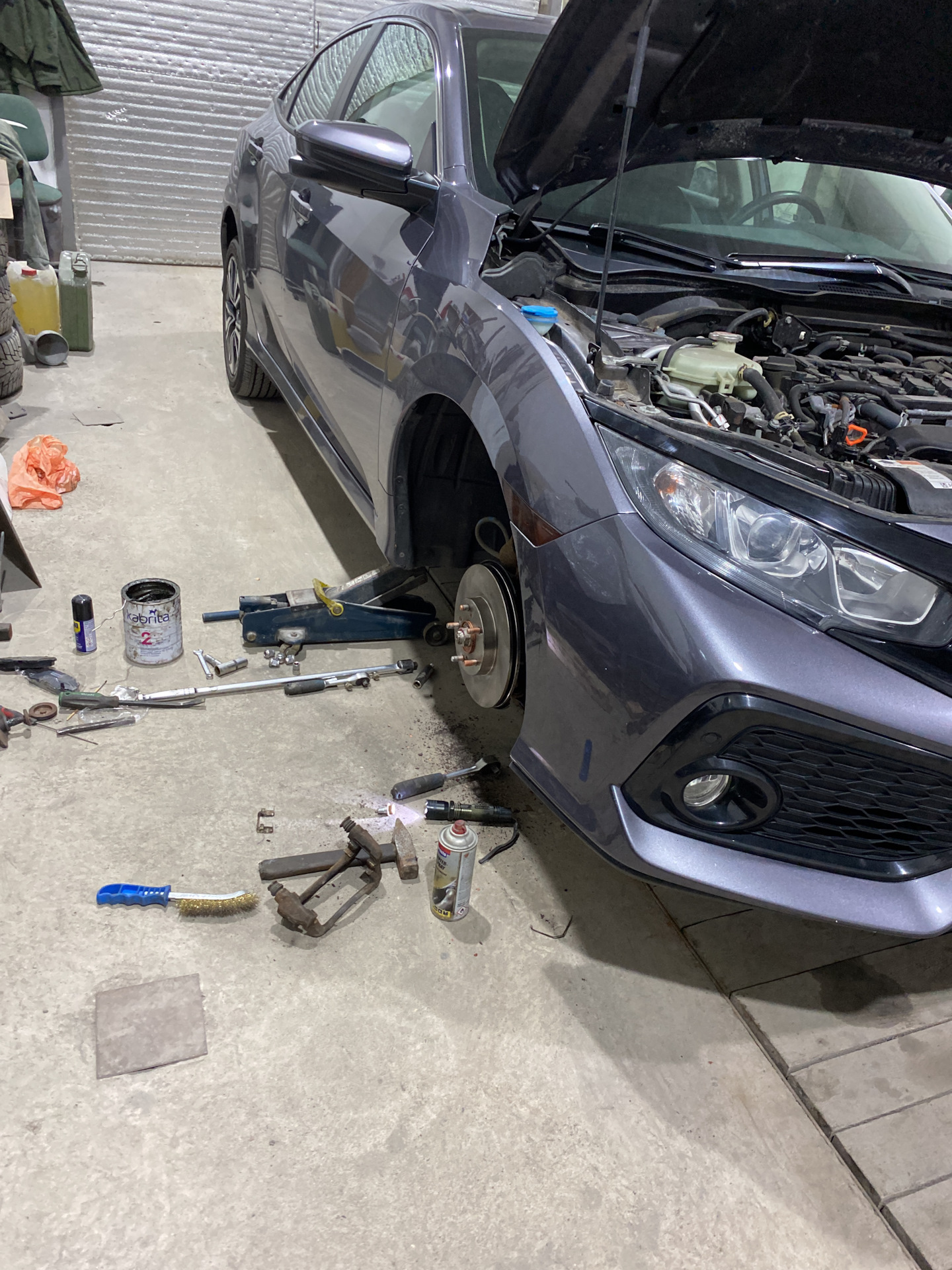 Тормозная система — Honda Civic 4D (10G), 1,5 л, 2017 года | визит на ...