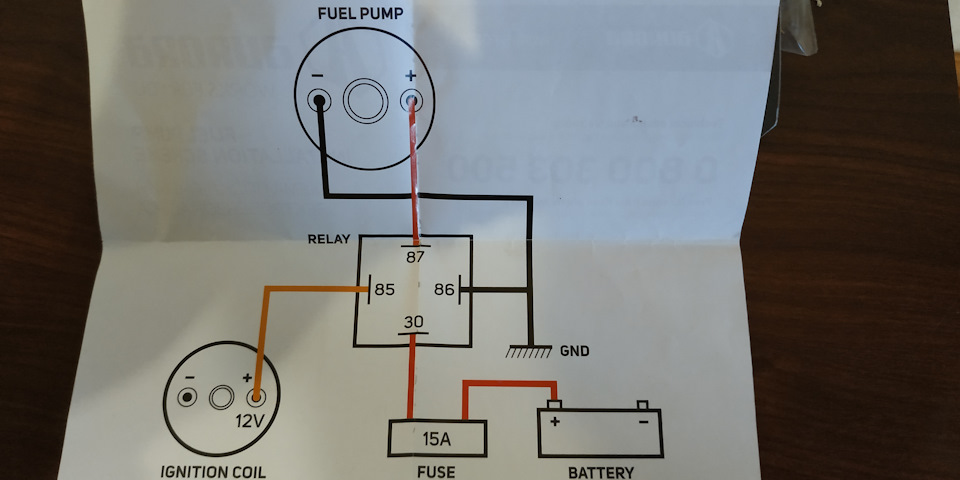 Установка Электробензонасоса на карбюраторный двигатель - Lada 2109, 1,3 л, 1988