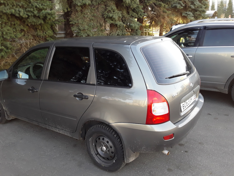 Переобул калину на новые зимние колеса виатти Брина — Lada Калина ...