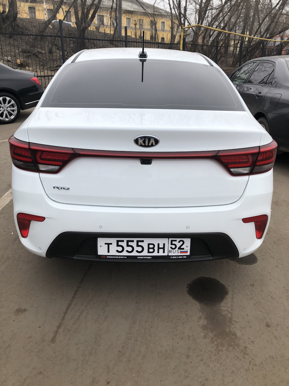 Номерки — KIA Rio (4G), 1,6 л, 2019 года | другое | DRIVE2