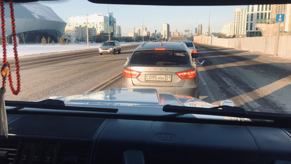 Временная запись. Диоды или ксенон в линзованые птф — Lada Vesta SW, 1 ...