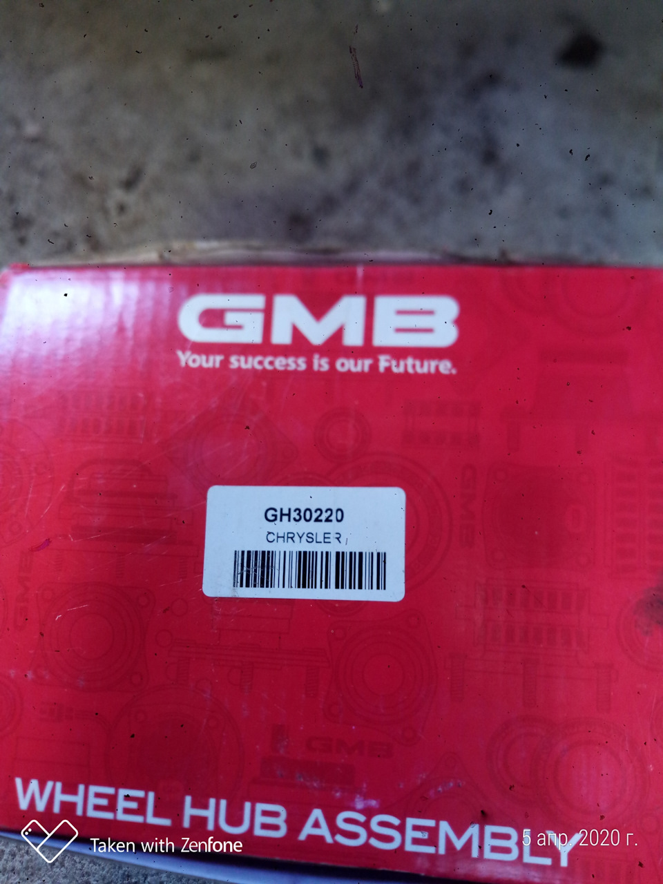 GH30220 Ступица передняя GMB | Запчасти на DRIVE2