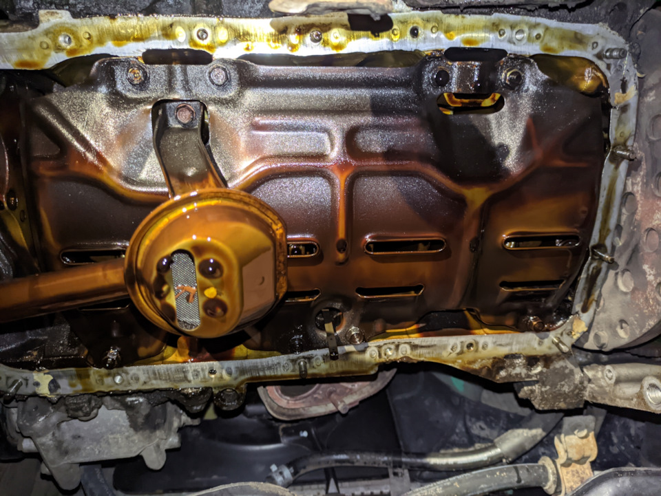 Замена прокладки поддона — Honda CR-V (RD1, RD2), 2 л, 1997 года ...