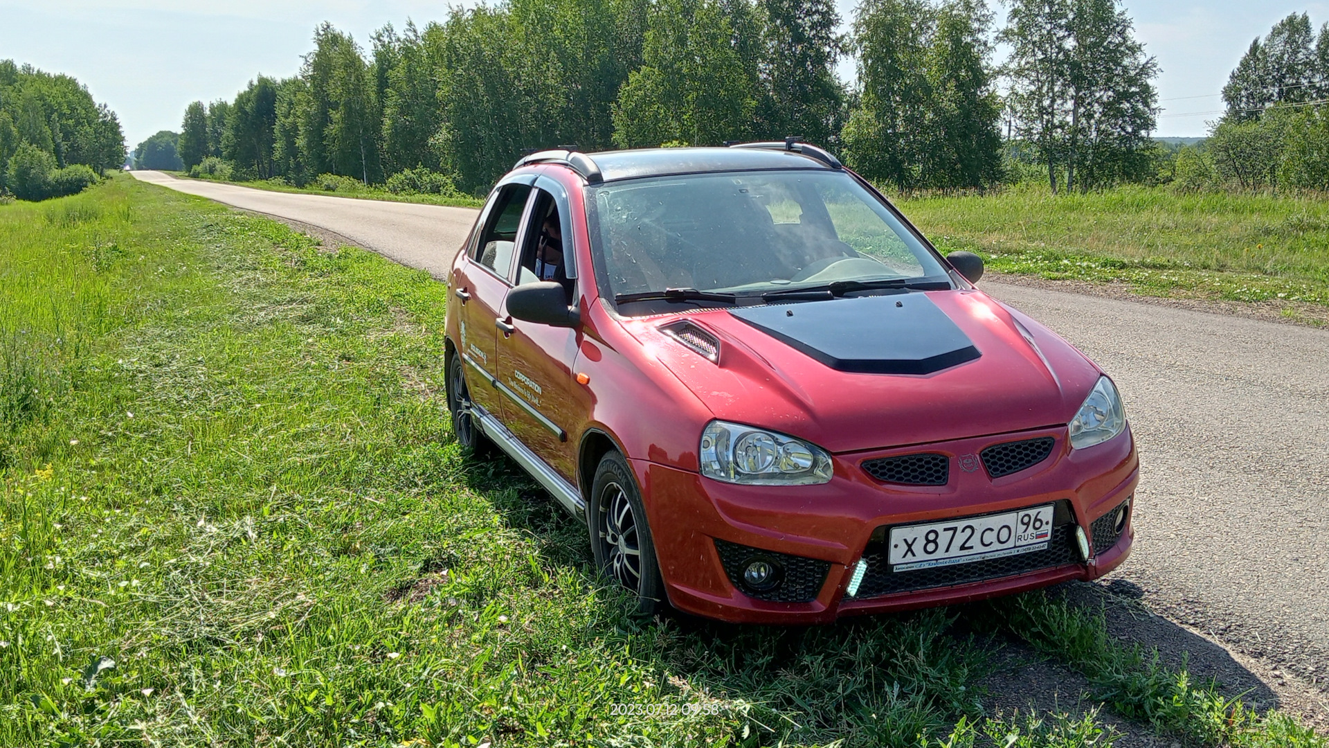 Lada Калина седан 1.6 бензиновый 2008 | Red-Black на DRIVE2