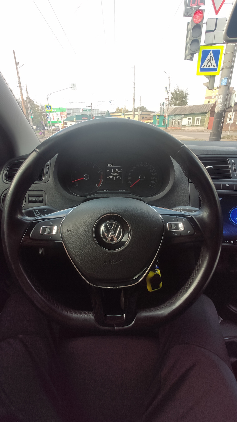 Установка мультируля — Volkswagen Polo Sedan, 1,6 л, 2015 года ...