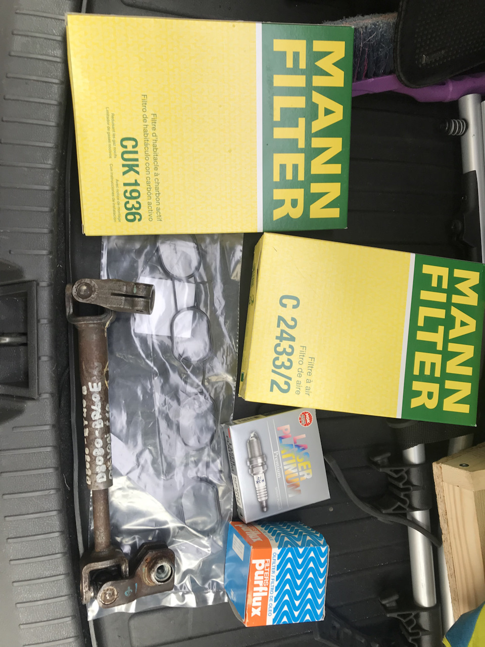 Подготовка в ТО + свечи, телескоп — Nissan Qashqai (1G), 2 л, 2008 года ...