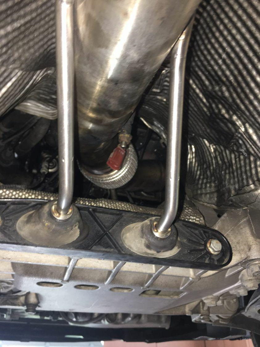 Stage 2 Downpipe, Muffler Delete — Volkswagen Passat Variant (B7), 2 л