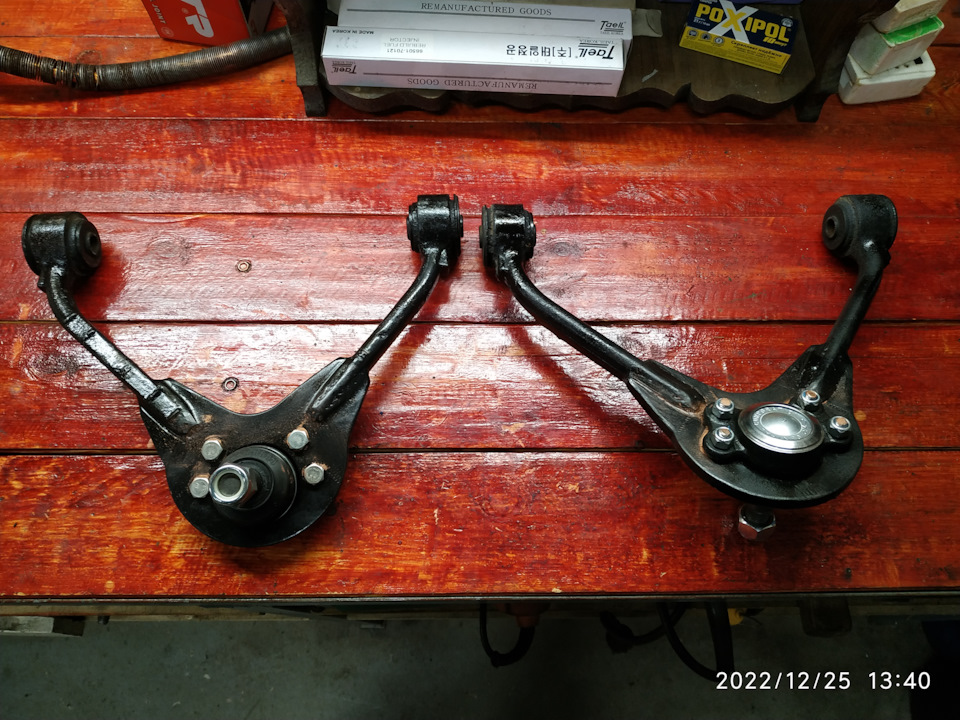 Верхние рычаги под съемную шаровую — SsangYong Rexton (2G), 2,7 л, 2013 ...