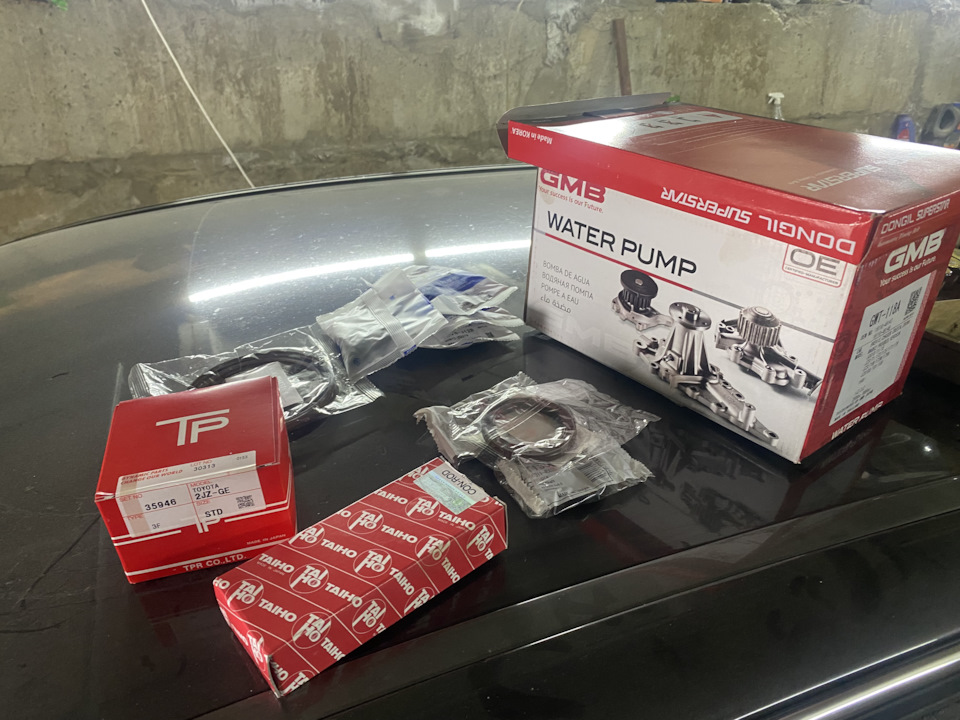 Капиталка Прокладка ГБЦ на 1jz ge — Toyota Mark II (110), 2,5 л, 2001 ...