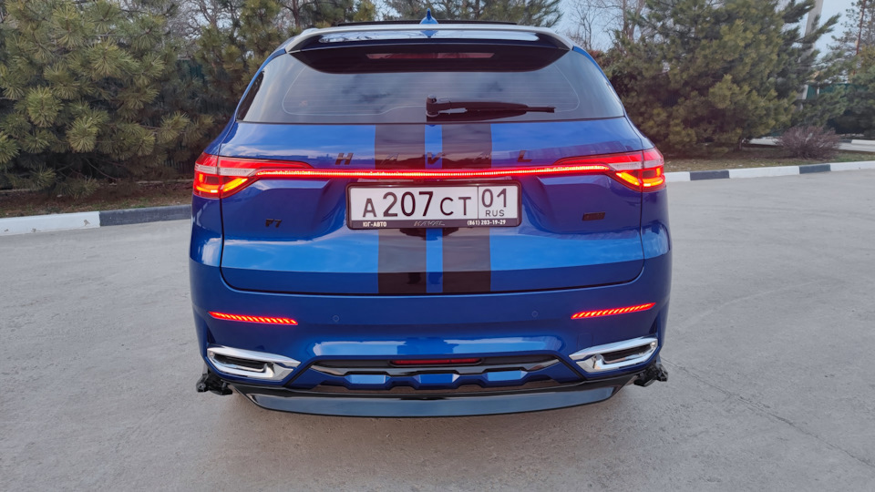Ранее было с хромированными фальш панелями. — Haval F7 (1G)