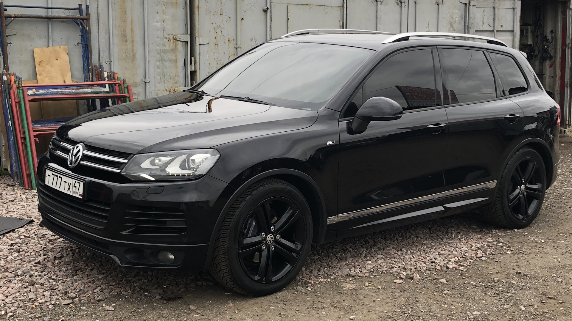 Volkswagen Touareg (2G) 3.0 дизельный 2012 | 💥BLACK STAR💥 на DRIVE2