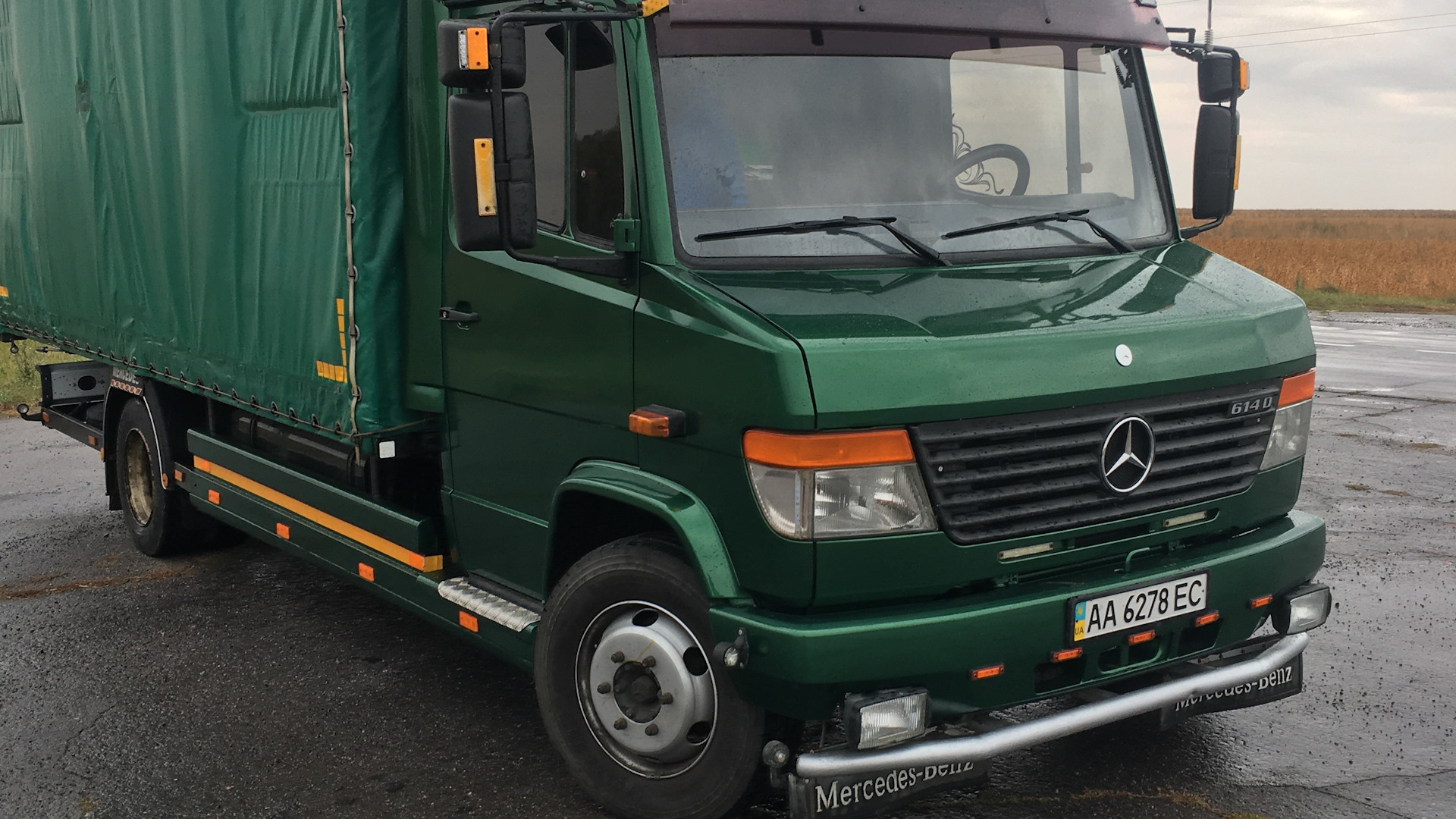 Mercedes-Benz Vario 4.3 дизельный 2002 | зеленый металик на DRIVE2