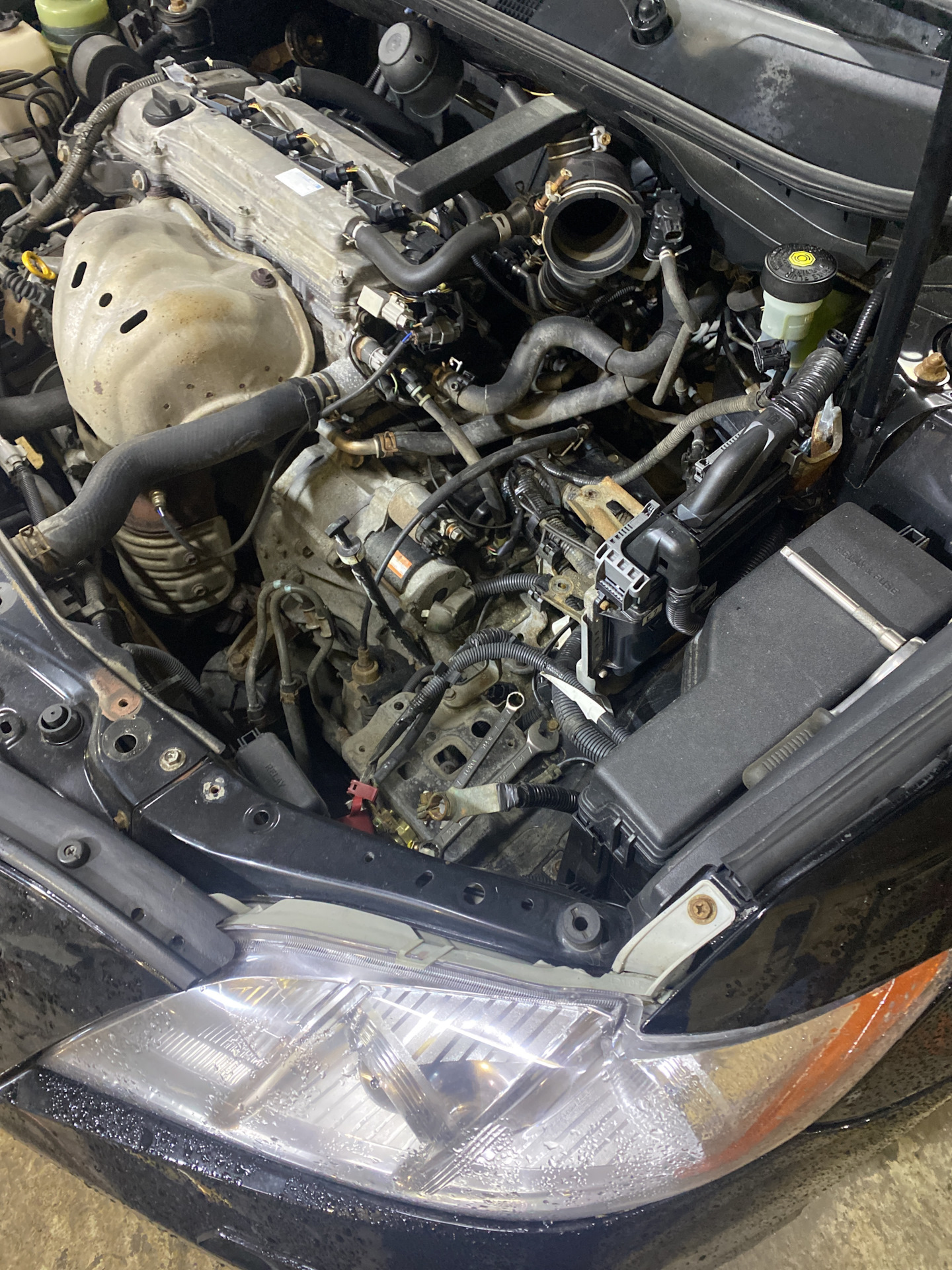 Замена щеток на стартере — Toyota Camry (XV40), 2,4 л., 2006 года ...