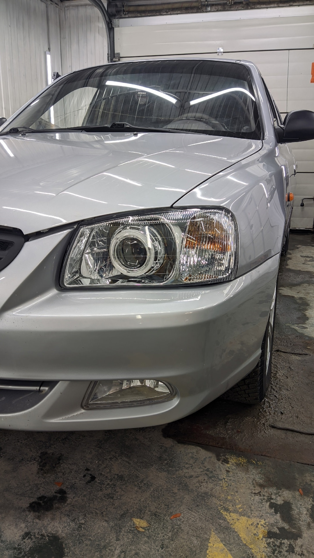 BI-LED ЛИНЗЫ — Aozoom A15 4300К — Hyundai Accent (2G), 1,5 л, 2007 года |  тюнинг | DRIVE2