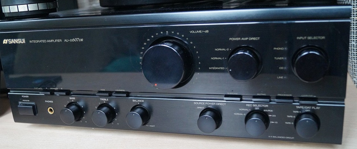 SANSUI 1990-93 (X-Balanced 3rd+ gen.) Alpha DR, KX: AU