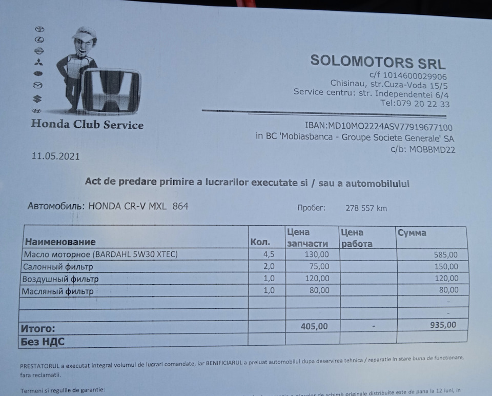 Фото в бортжурнале Honda CR-V (RD4/RD5/RD6/RD7)