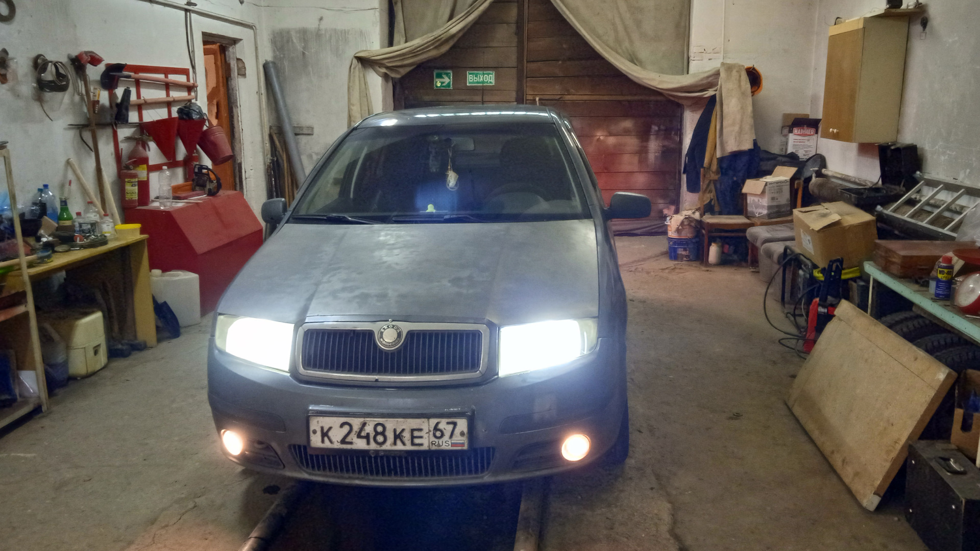 Маннол 5w40 extrim — Skoda Fabia Combi Mk1, 1,2 л, 2005 года | плановое ...