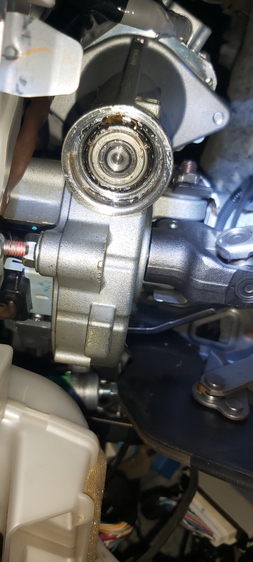 10.Устранение стука в рулевой колонке⚙ — Lexus RX (3G), 3,5 л, 2010 ...