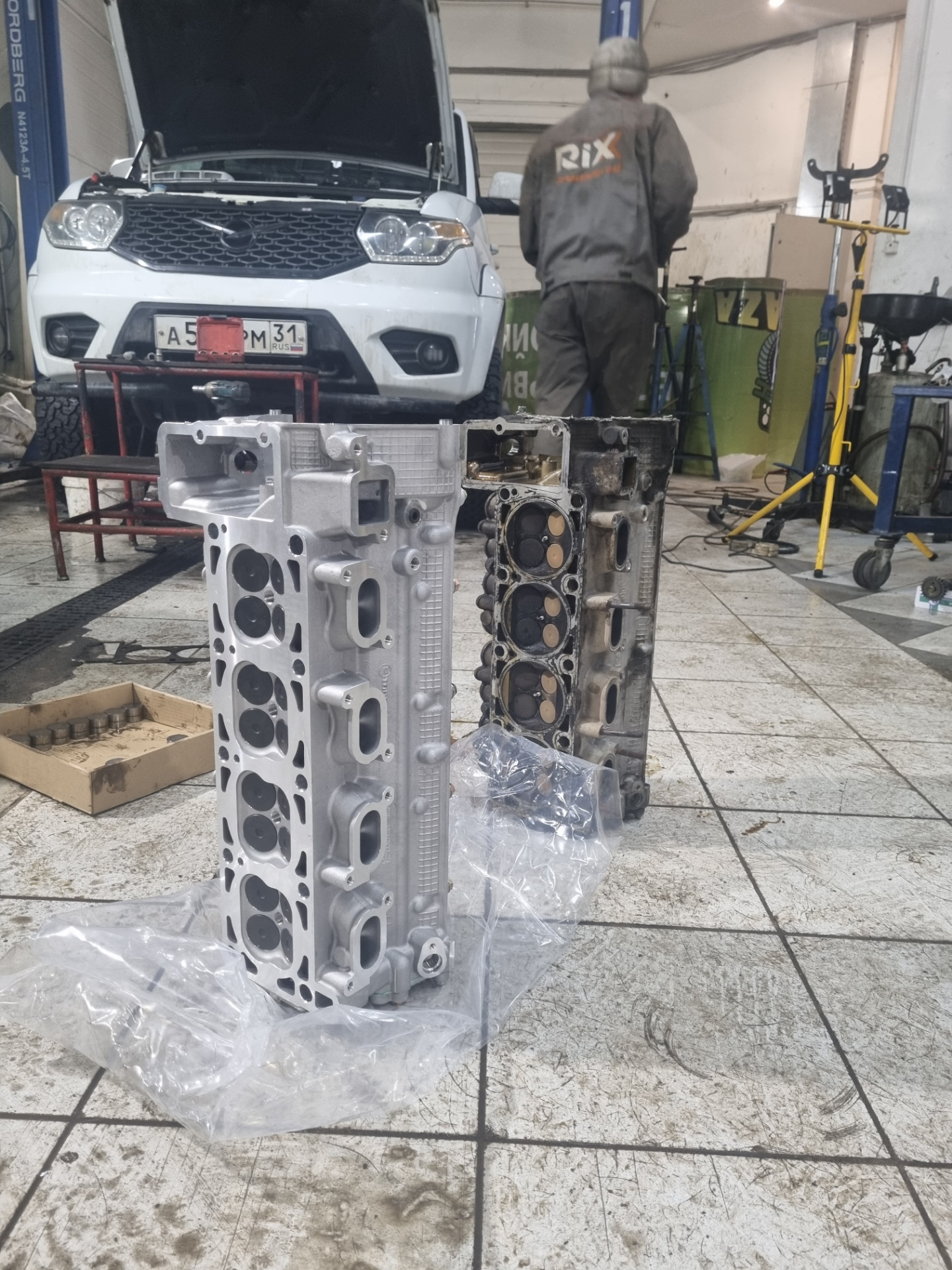 Замена ГБЦ, распредвалы ЗМЗ Про, чип-тюнинг — УАЗ Patriot, 2,7 л, 2016 ...