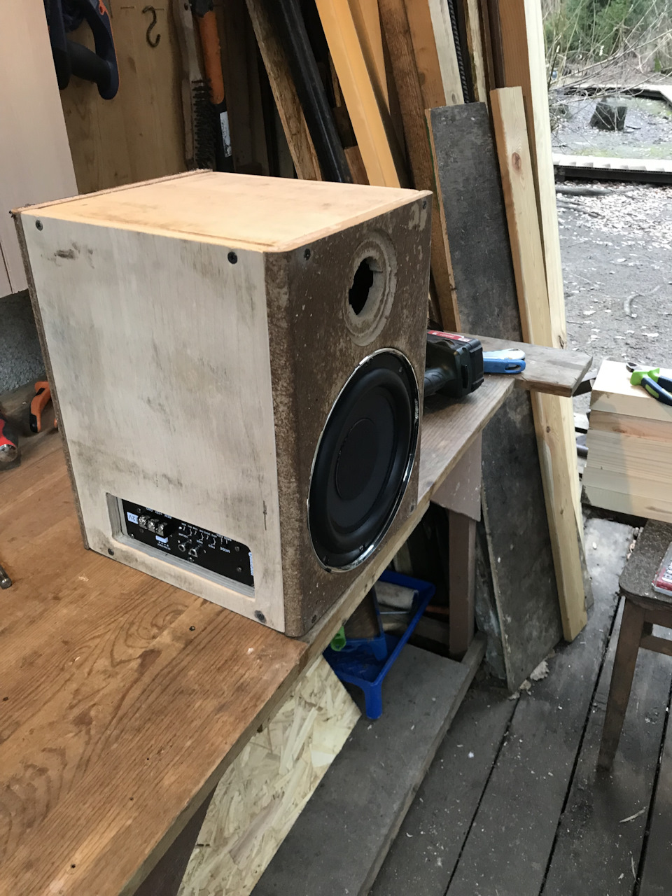 Переделка сабвуфера! — Nissan Terrano III, 2 л, 2015 года | автозвук ...