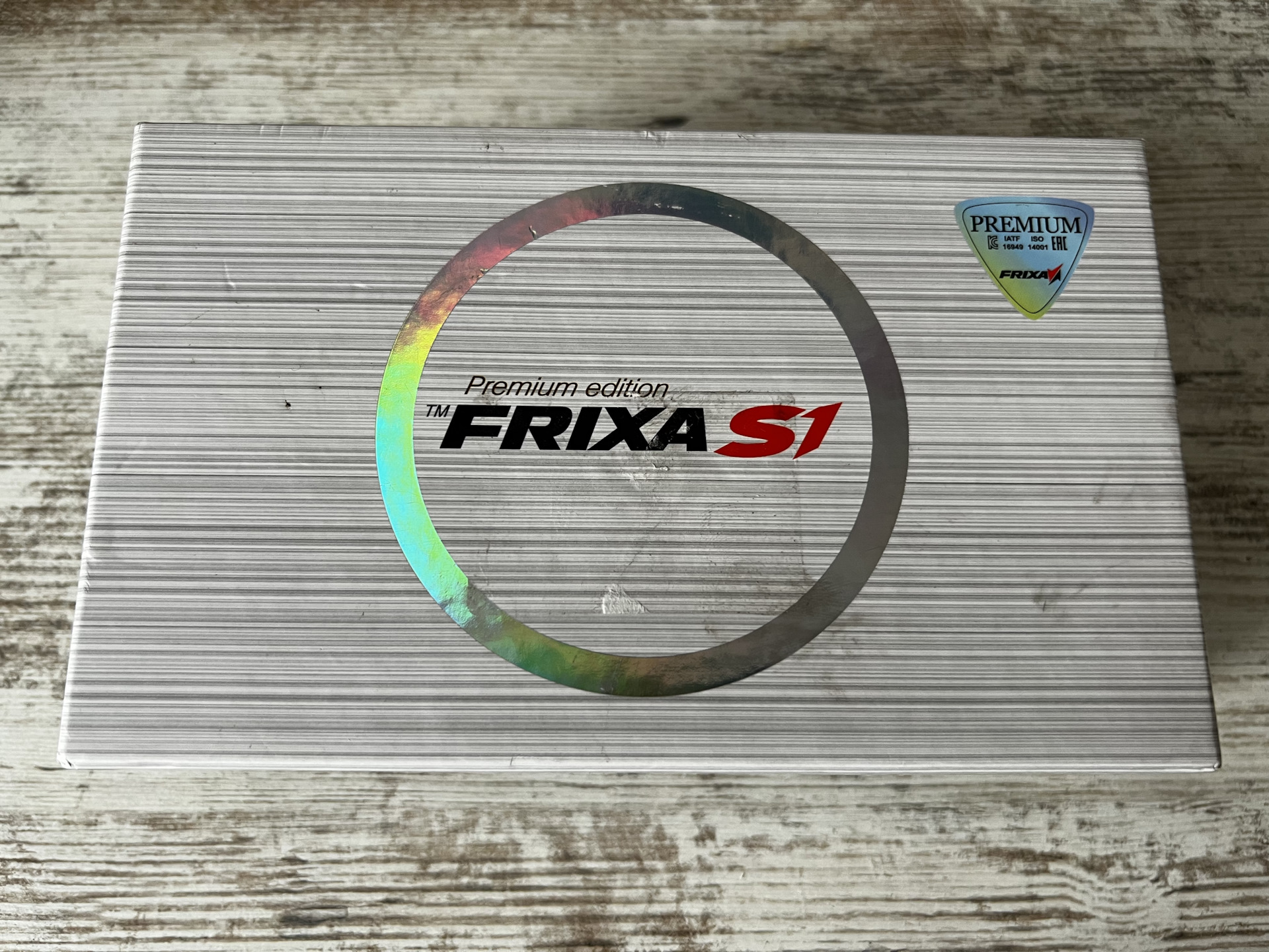 Колодки Frixa S1 — делаем отверстия под скобы — Hyundai Solaris (2G), 1 ...
