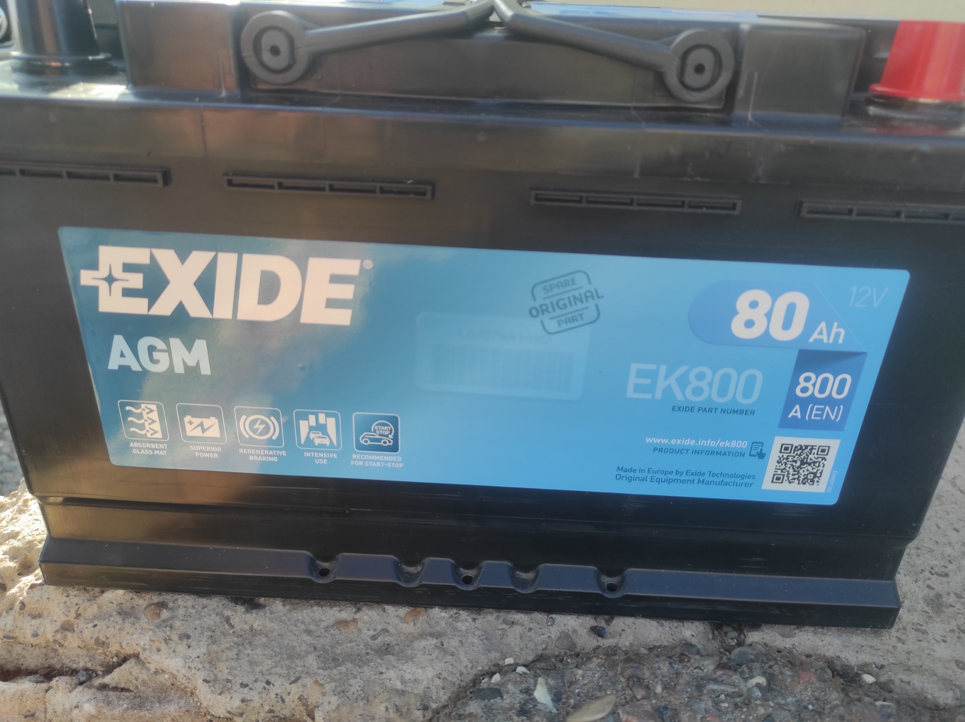 Exide ek800