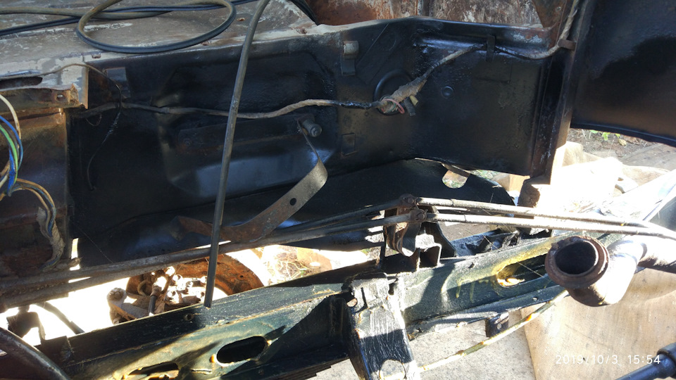 Антикор внутри рамы — УАЗ 3303, 2,4 л, 1994 года | своими руками | DRIVE2