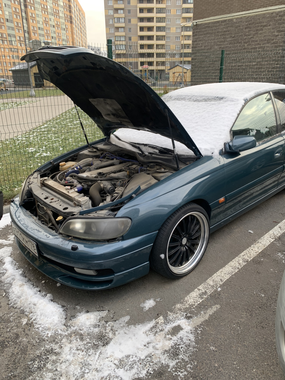 Приобретение живого кузова и очень редких дисков — Opel Omega B, 2,5 л,  1998 года | кузовной ремонт | DRIVE2