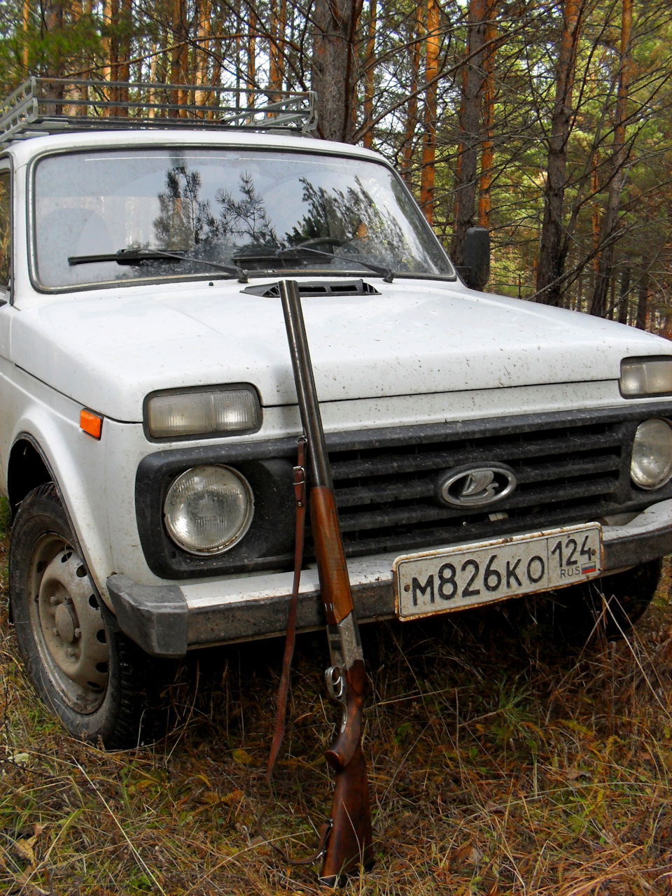 Осень и отпуск, и конечно охота . — Lada 4x4 3D, 1,7 л, 2006 года |  покатушки | DRIVE2