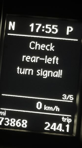 Photo from the logbook Volkswagen Golf Cabriolet Mk6