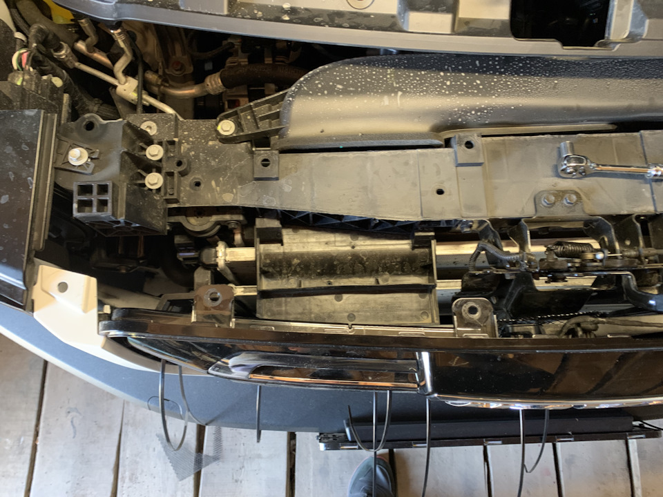 Защитная сетка в решетку радиатора и бампер — Haval Dargo, 2 л, 2023 ...