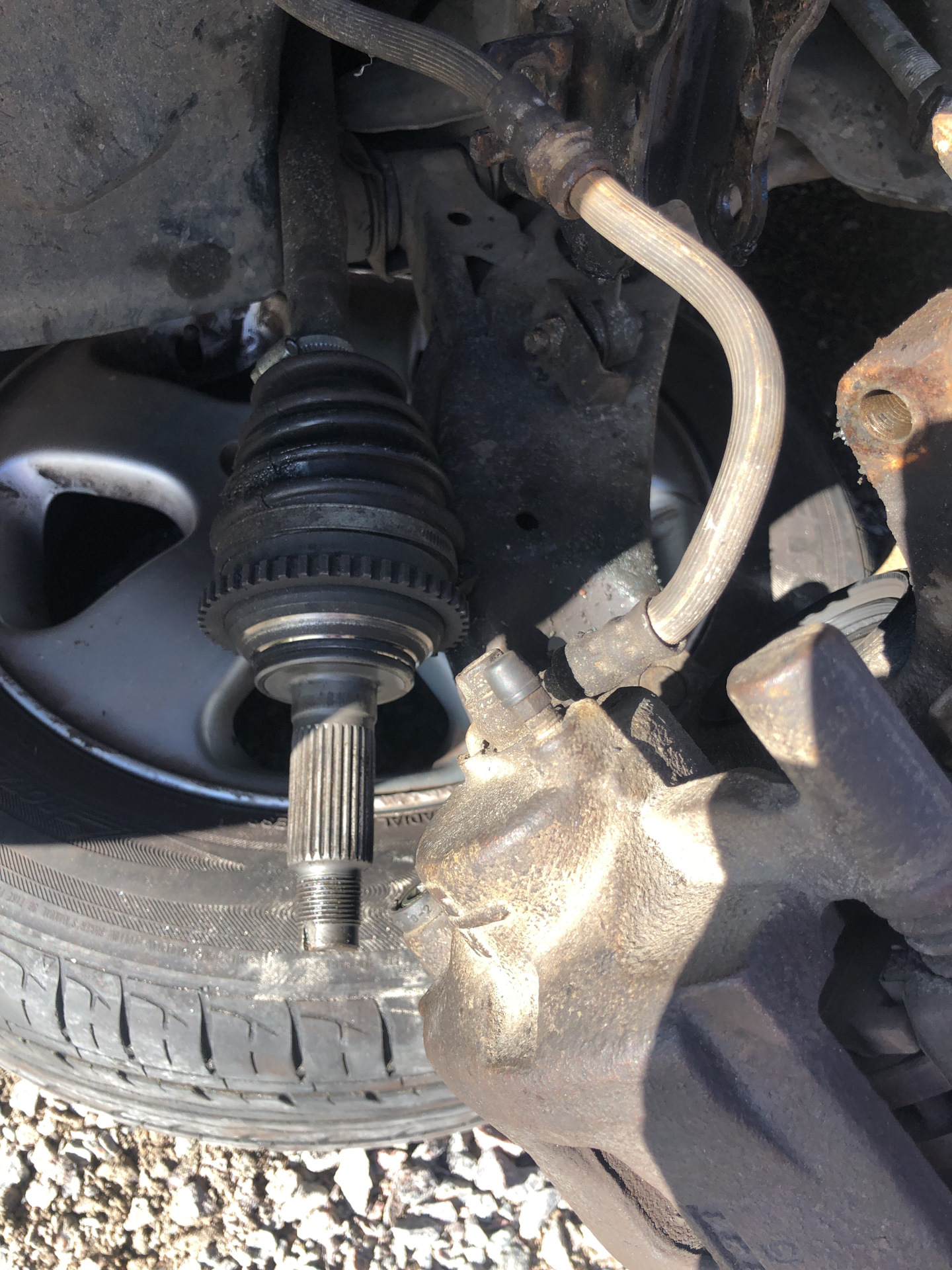 Обслуживание ГБО и замена пыльника шруса — Mazda 626 V (GF), 2 л, 1998 ...