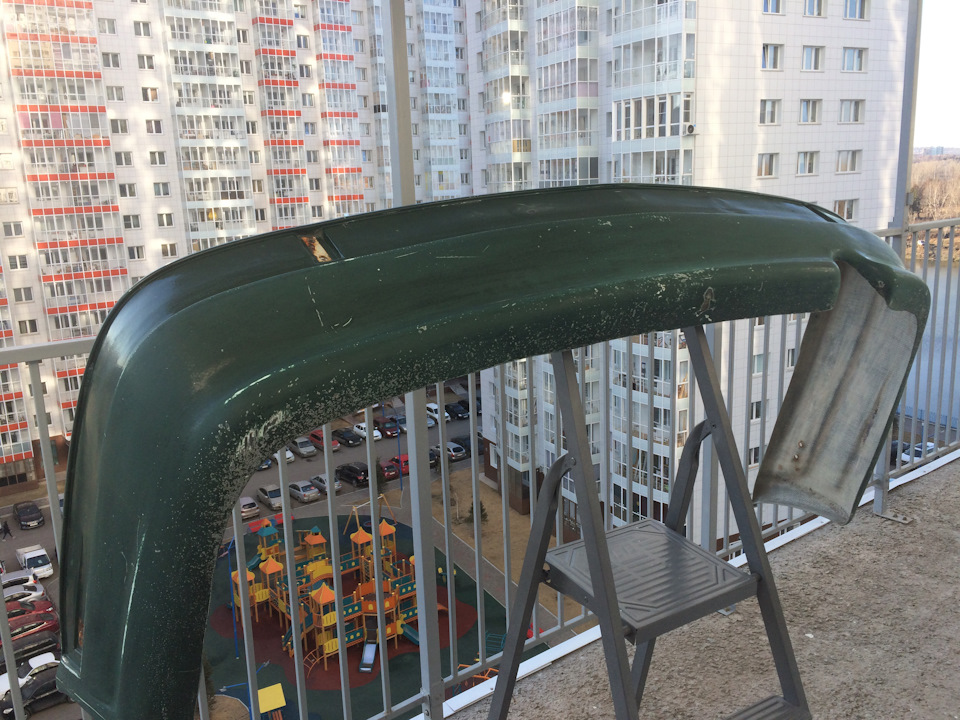 Задний бампер и прошивка — ГАЗ 31105, 2,3 л., 2005 года | своими руками ...