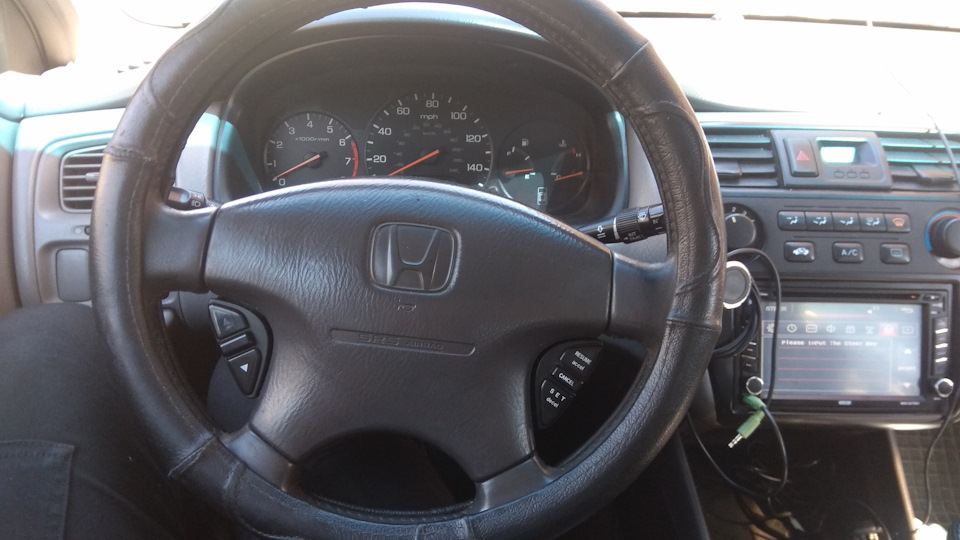 Мультируль и Mystery MDD-6270NV — Honda Accord (6G), 2,3 л, 2001 года ...