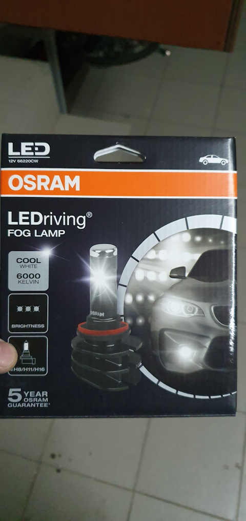 2x H11 LED OSRAM LEDriving HL GEN2 6000K Leuchtmittel 67211CW Auto