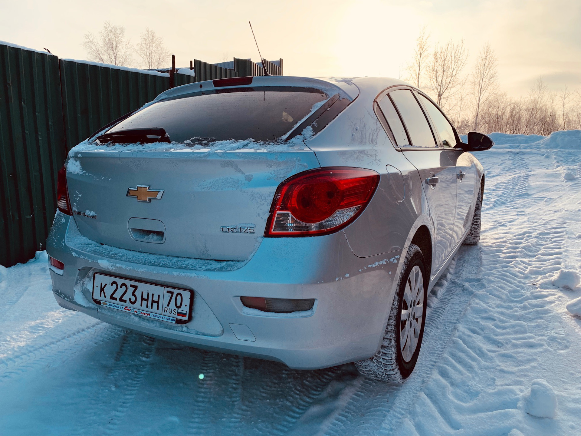 Chevrolet Cruze зима