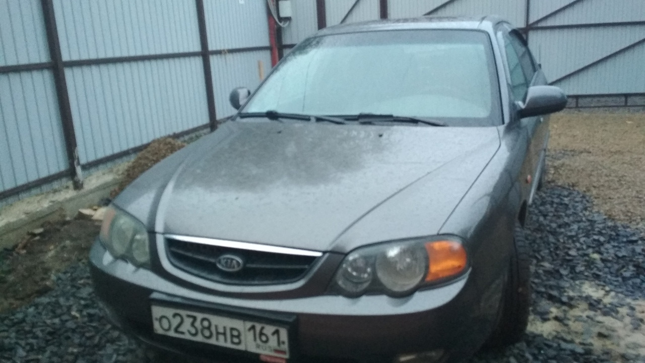 KIA Shuma II 1.6 бензиновый 2001 | урчалка на DRIVE2