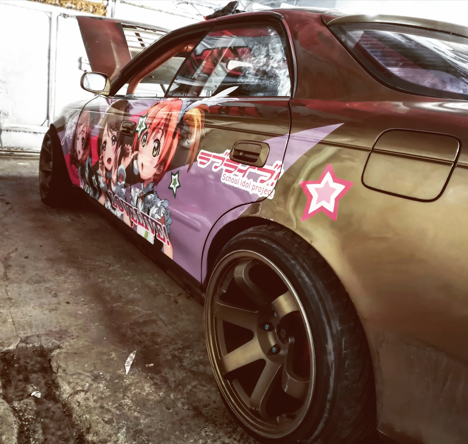 Itasha style マーク2Jzx90 — Toyota Mark II (90), 2,5 л, 1994 года | тюнинг |  DRIVE2