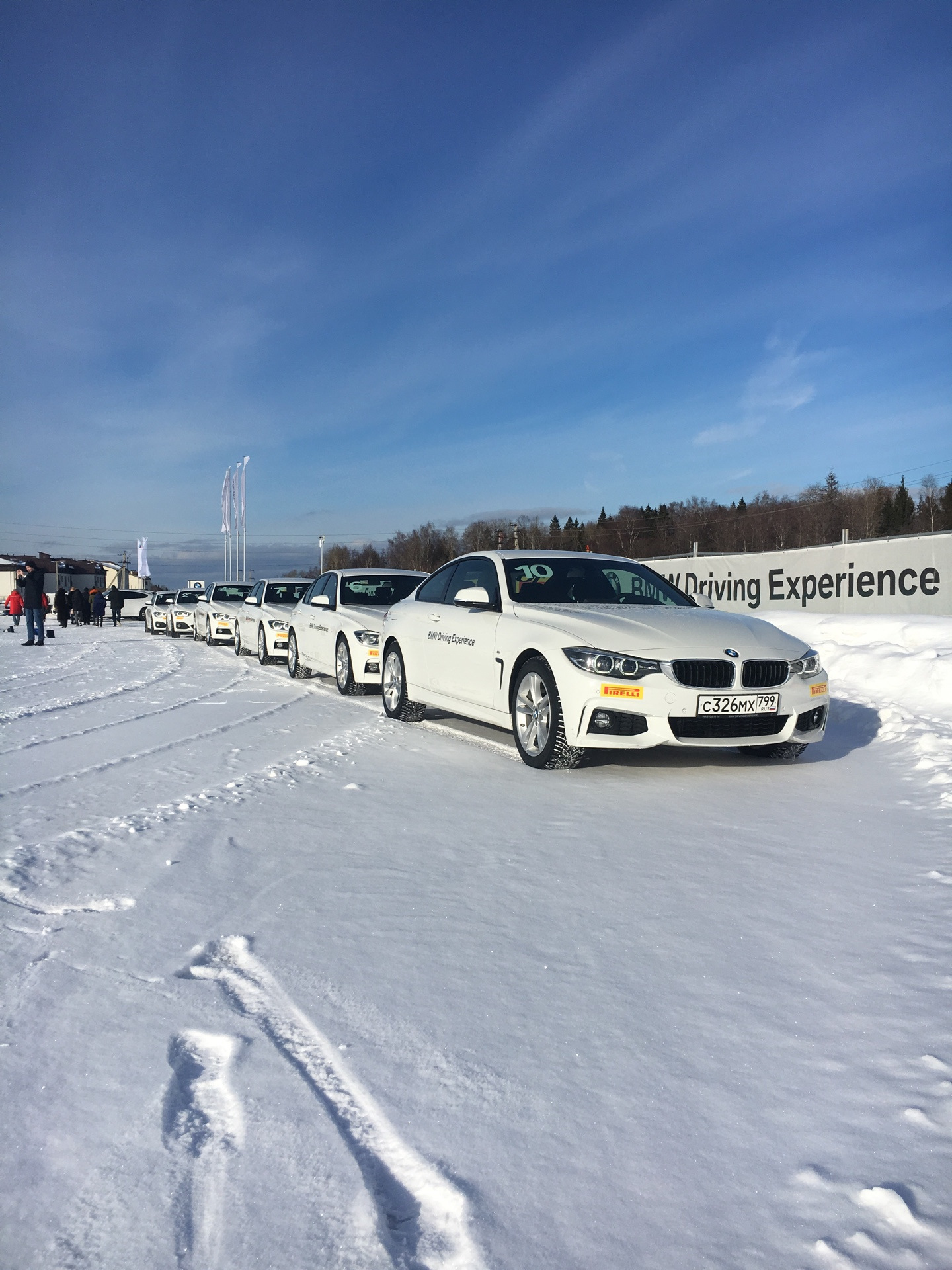 BMW Driving experience зима