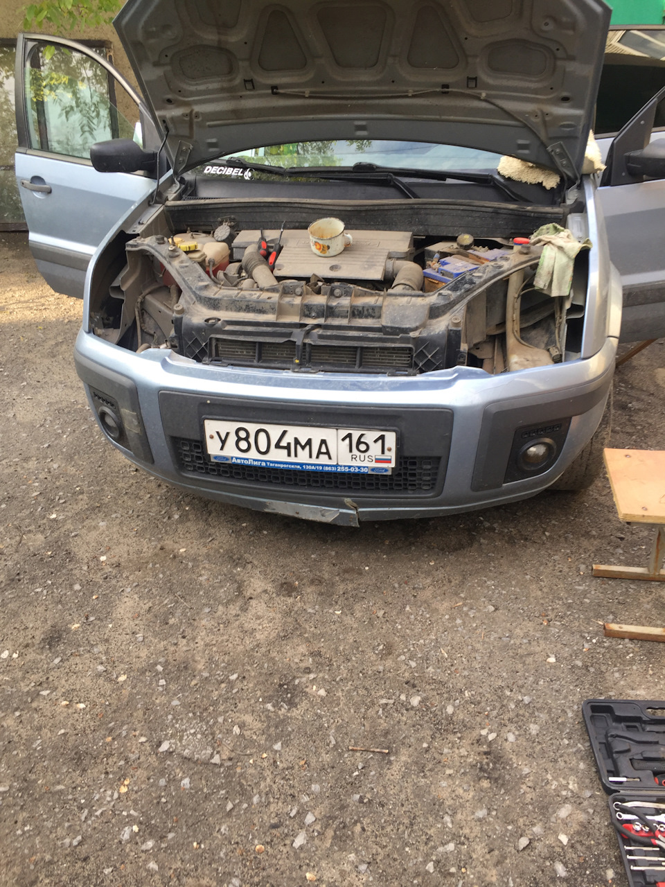 Пора убирать пруды из фар — Ford Fusion, 1,4 л, 2007 года | своими ...