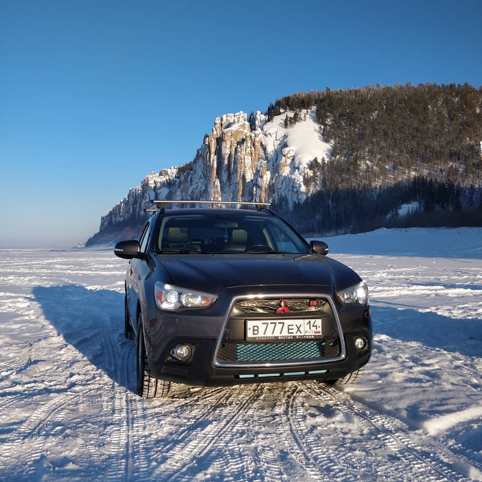 Якутия. Ленские столбы. Неописуемая красота. — Mitsubishi ASX, 2 л, 2011  года | путешествие | DRIVE2