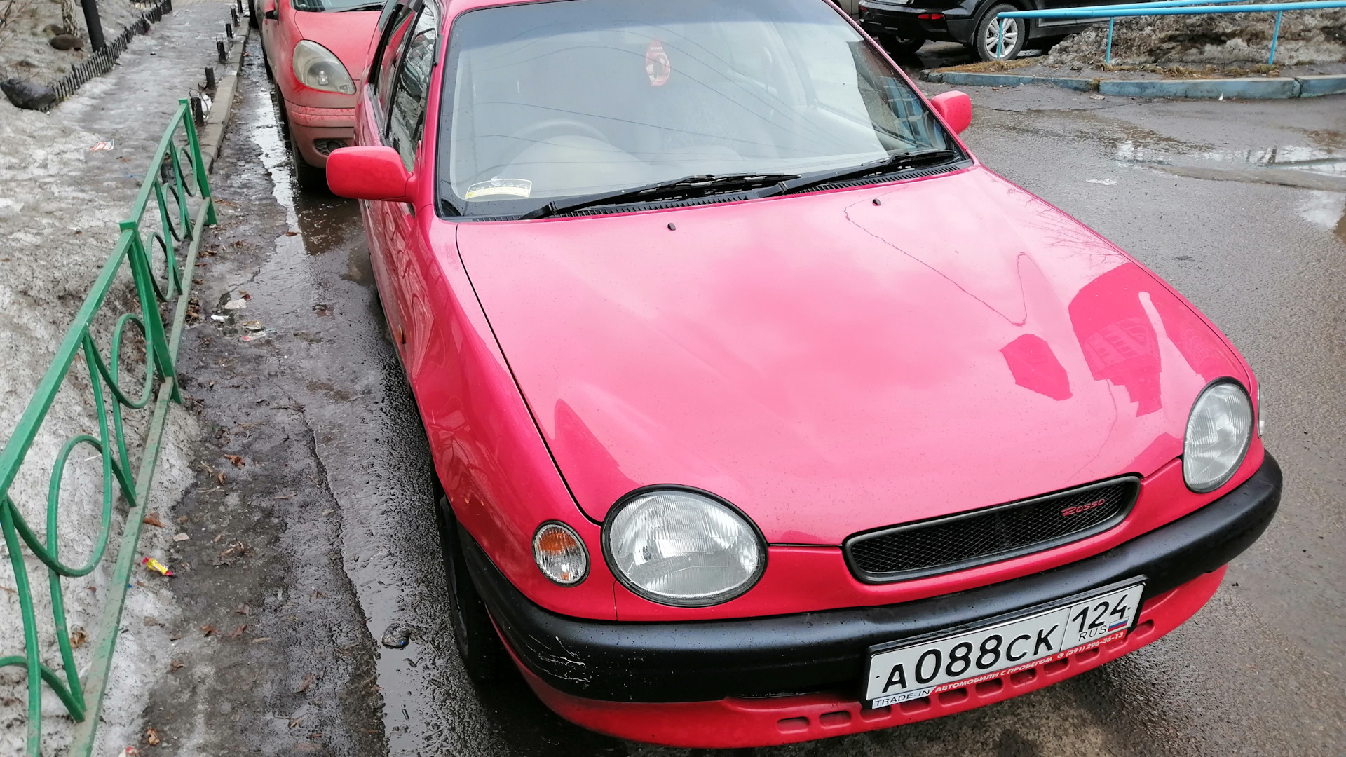 Toyota Sprinter Carib (AE110G) 1.6 бензиновый 1998 | Rosso на DRIVE2