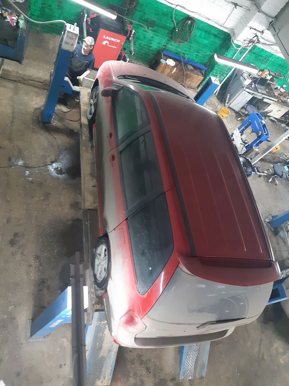 Диагностика ходовки спустя 4 месяца — Mazda MPV II, 2,3 л, 2003 года ...