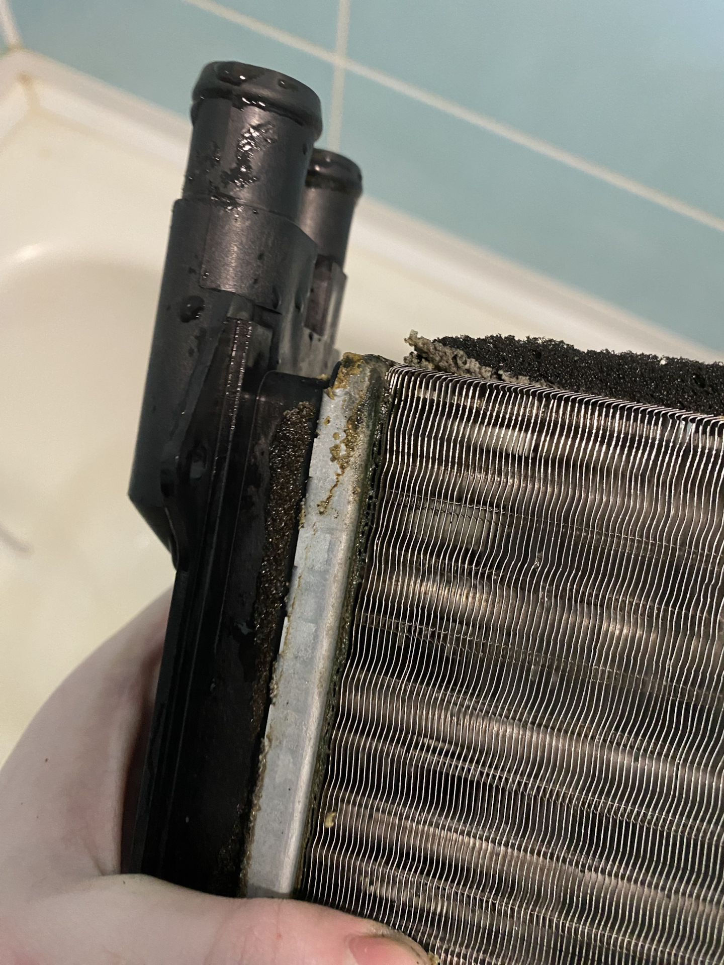 Мокрые Ковры и Радиатор Печки на ВАЗ 2114 — Lada 2114, 1,6 л, 2011 года ...