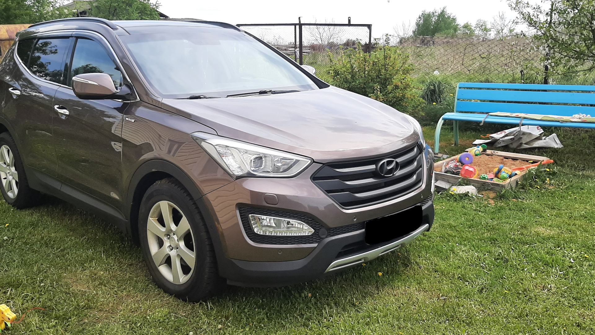 Продажа Hyundai Santa Fe (3G) 2012 (дизель, АКПП) — с историей обслуживания  — DRIVE2.RU