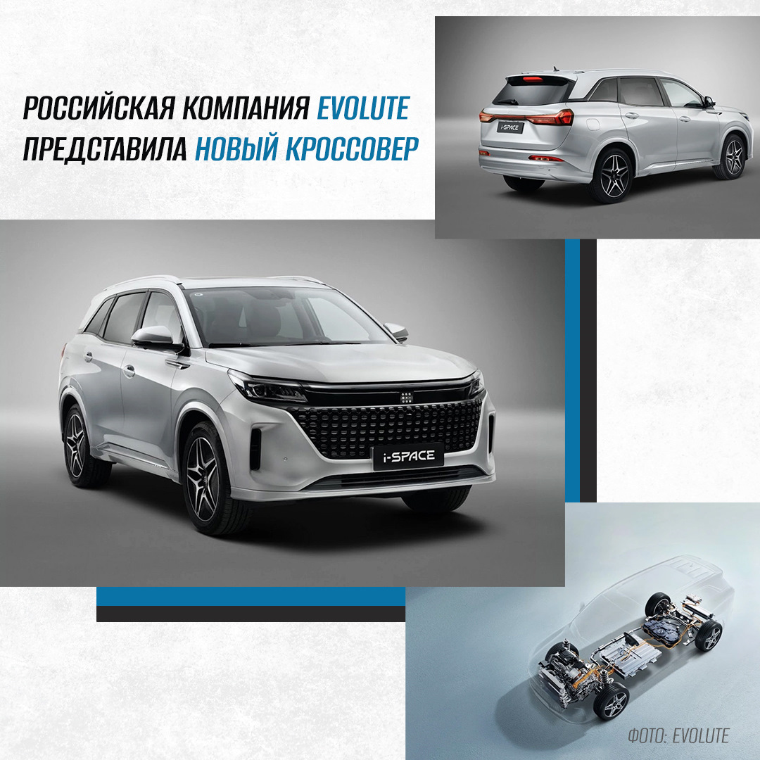 Российская компания Evolute представила новый кроссовер — Колесо на DRIVE2