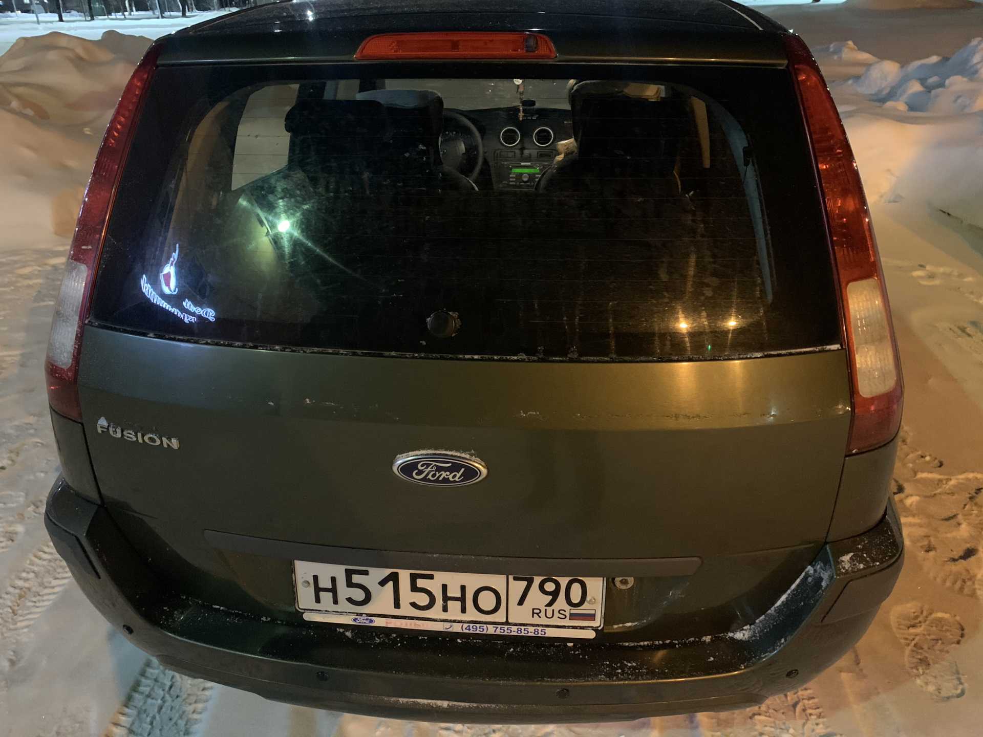 Задний дворник — Ford Fusion, 1,4 л, 2006 года | наблюдение | DRIVE2