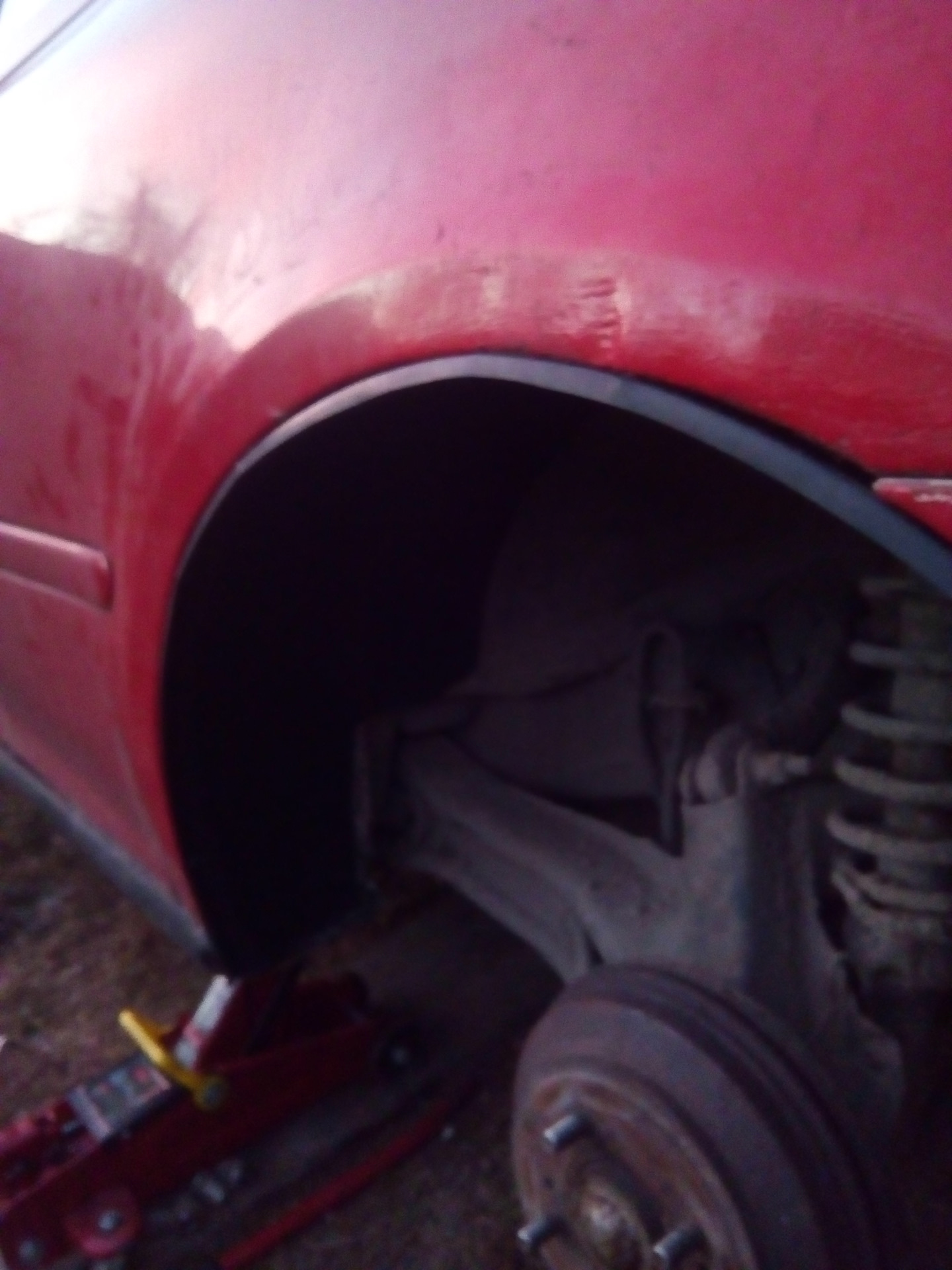 задние подкрылки — Honda Civic Hatchback (5G), 1,5 л, 1994 года ...