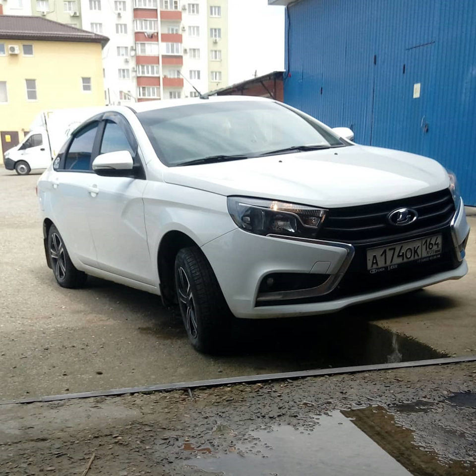 Слил воду после дождя — Lada Vesta, 1,6 л, 2016 года | фотография | DRIVE2