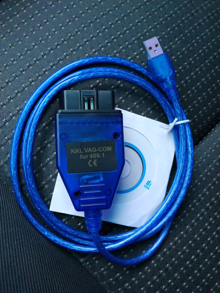Vag Com 409.1 kkl вагком вася диагност vcds ch340 на Audi A6 (C5 ...